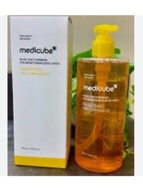 Medicube Kojic Acid Turmeric Vita Brightening Body Wash K-Beauty 13.52 fl.oz